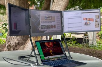 This Monstrosity Provides Your Laptop computer Three Huge Displays, however You will Hate Taking a look at It