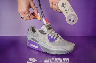 A designer in Singapore created a practical SNES inside a wearable Nike sneaker