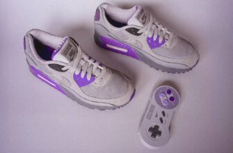 These customized Nike sneakers allow you to play SNES video games wherever you go