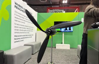 The Shine 2.0 is a compact wind turbine in your subsequent tenting journey