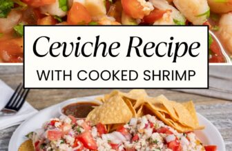 The perfect ceviche recipe (with cooked shrimp!)