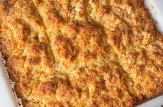 Cornbread Butter Swim Biscuits (Simple Recipe)